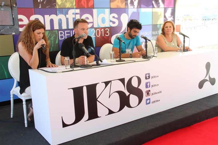 Creamfields in Lebanon - PressConf